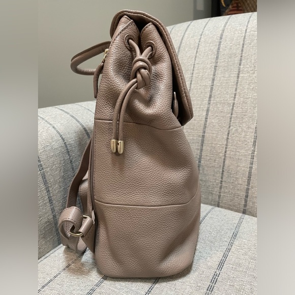 Radley London Gray Pebble Leather Woburn Backpack main image 12